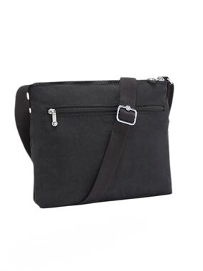 NWT Kipling Alvar Crossbody Bag Black Noir Teavel Bag